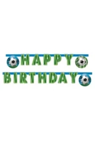 Banner Soccer Fans - Happy Birthday