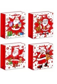 Torebka upominkowa S Boże Narodzenie MIX