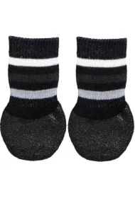 Skarpetki dla psa, antypoślizgowe, XS&ndash;S, 2 pcs, czarne