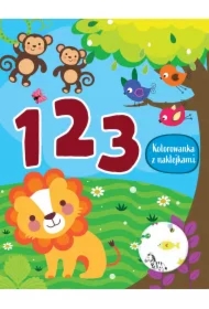 123. Kolorowanka z naklejkami