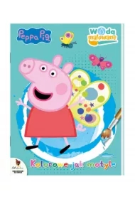 Peppa Pig Wodą malowane część 10. Kolorowe jak motyle