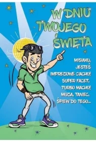 Karnet Comic B6 + koperta wzór nr 29