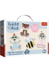 Puzzle Baby Classic - Przyjacielskie Bobaski