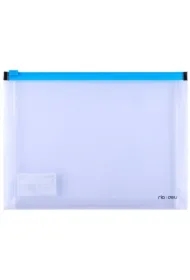 Teczka na suwak A5 PP niebieska