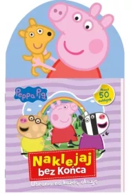 Ubrania na każdą okazję. Naklejaj bez końca. Peppa Pig