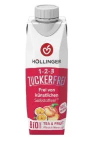 Napój o smaku brzoskwinia - marakuja bez cukru