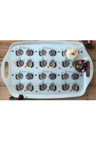 Taca kuchenna duża Szczęśliwe pszczoły