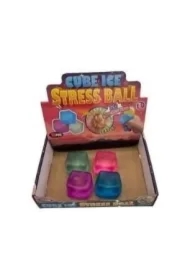 Kostka lodu do ściskania 4 kolory 5,5cm mix