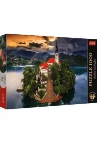Puzzle 1000 el. Premium Plus Quality Photo Odyssey: Jezioro Bled, Słowenia