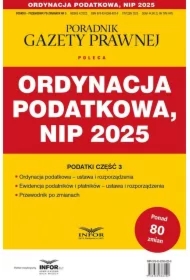 Ordynacja podatkowa, NIP 2025