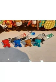 Brelok miś z zawieszką MIX