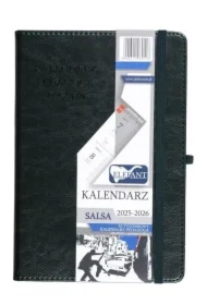 Kalendarz pedagoga 2025/2026 A5 tygodniowy Salsa zielony