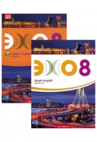 Echo. Język rosyjski. Podręcznik + CD i zeszyt ćwiczeń. Klasa 8. Szkoła podstawowa