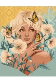 Malowanie po numerach - Dziewczyna