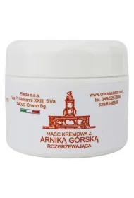 Maść kremowa z arniką górską rozgrzewająca