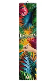 Kalendarz 2026 paskowy wąski do notowania