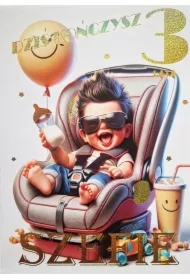 Karnet Urodziny 3 3K