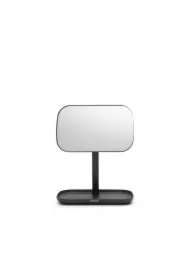 Lusterko z tacką na drobiazgi ReNew 280702 szare