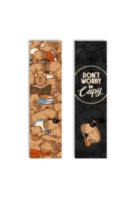 Zakładka kartonowa - Don`t worry be Capy