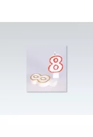Świeczki urodzinowe Party Time Cyfra 8 D9905-8