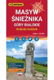 Mapa turystyczna - Masyw Śnieżnika