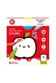 Looong Coloring Books - The Write Grip. COLORS 18m+