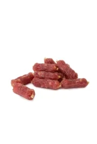 Pausesnack przysmak dla psa, serdelki z kaczką, 5cm