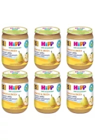 Owoce & Zboża Gruszki i jabłka z kleikiem orkiszowym po 5. miesiącu zestaw