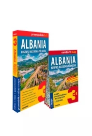 Albania 3w1: przewodnik + atlas + mapa