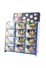 Puzzle drewniane IQ łamigłówki MIX