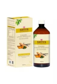 Sok z kłącza kurkumy i owoców pieprzu - suplement diety