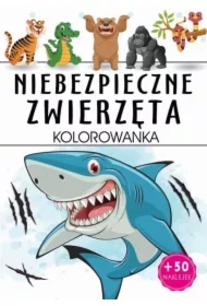 Niebezpieczne zwierzęta kolorowanka