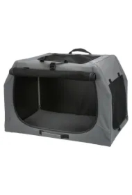 Easy Soft Kennel, buda domowa dla psa, szara, S&ndash;M: 71 x 49 x 51 cm