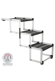 Schody składane Petwalk, aluminium, szer: 37 cm wys.: do 57 cm dł.: do 120