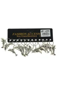 Brelok delfin plastikowy