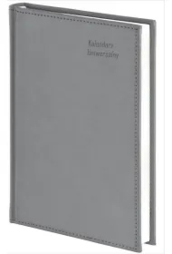 Kalendarz 2026 A4 dzienny uniwersal Vivella szary
