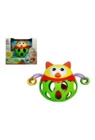 Grzechotka plastikowo-gumowa Zwierzątko