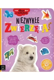 Album z naklejkami. Niezwykłe zwierzęta