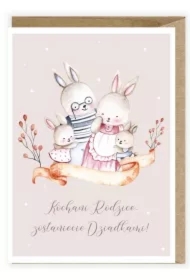 Kartka Zostaniecie Dziadkami K122