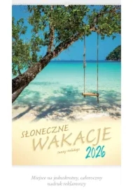 Kalendarz 2026 reklamowy Słoneczne wakacje