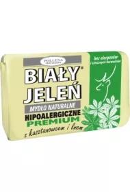 Hipoalergiczny Premium mydło naturalne Kasztanowiec & Len