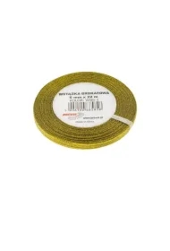 Wstążka brokatowa złota