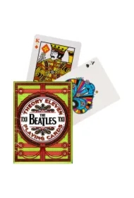 The Beatles, karty do gry, zielone