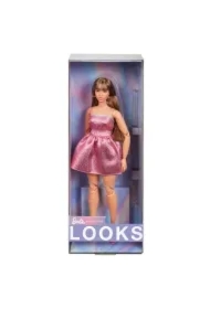 Barbie. Looks 24 Lalka krągła różowa mini
