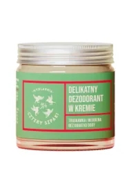 Delikatny dezodorant w kremie - truskawka i werbena