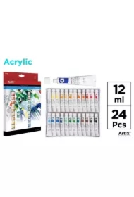 Farba akrylowa 12ml 24 kolory