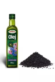 Olej z czarnuszki tłoczony na zimno