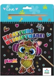 Kreatywne wydrapywanki. Pieski