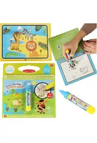 Kolorowanka malowanka Książeczka wodna z mazakiem - Zwierzęta