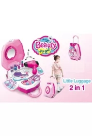 Zestaw Piękności w walizce różowy